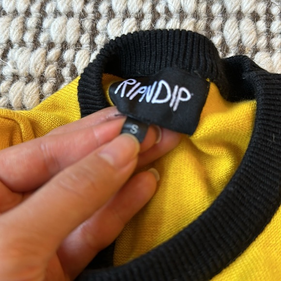 Yellow Ripndip Cat Sweater - Picture 4 of 7